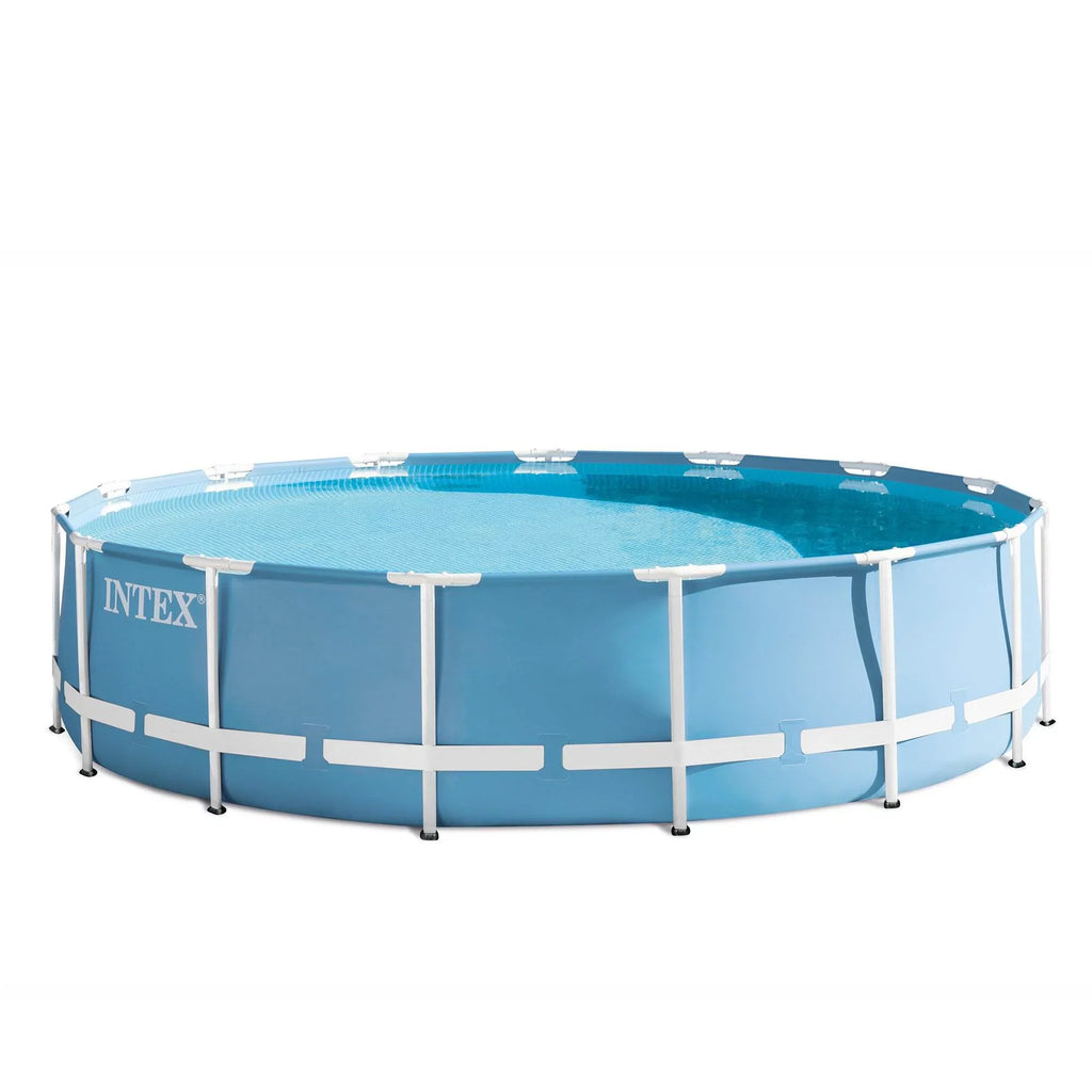 15 48 Ladder, (Used) Pump Pool Set Intex & Frame with Inches x Prism Cover, Feet