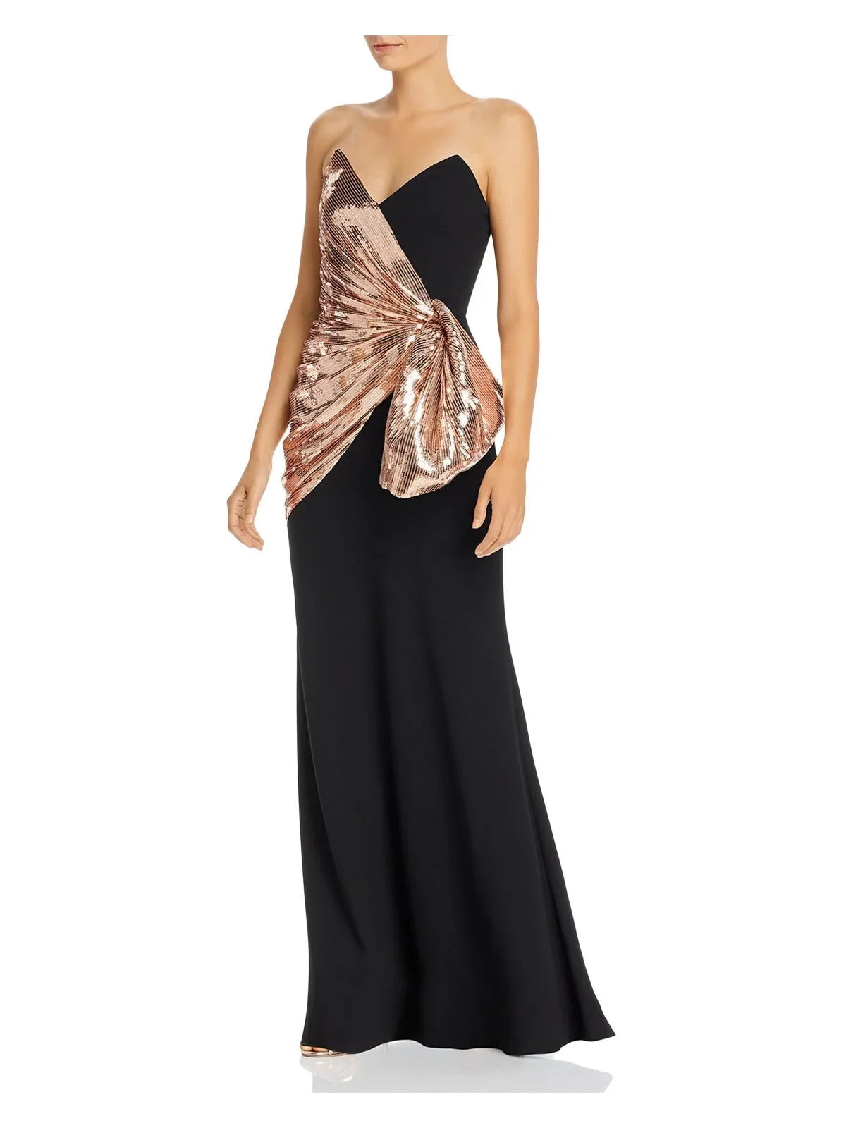 outfit Flare STUART 6 Womens Black + Formal Full-Length JILL Fit dimension: