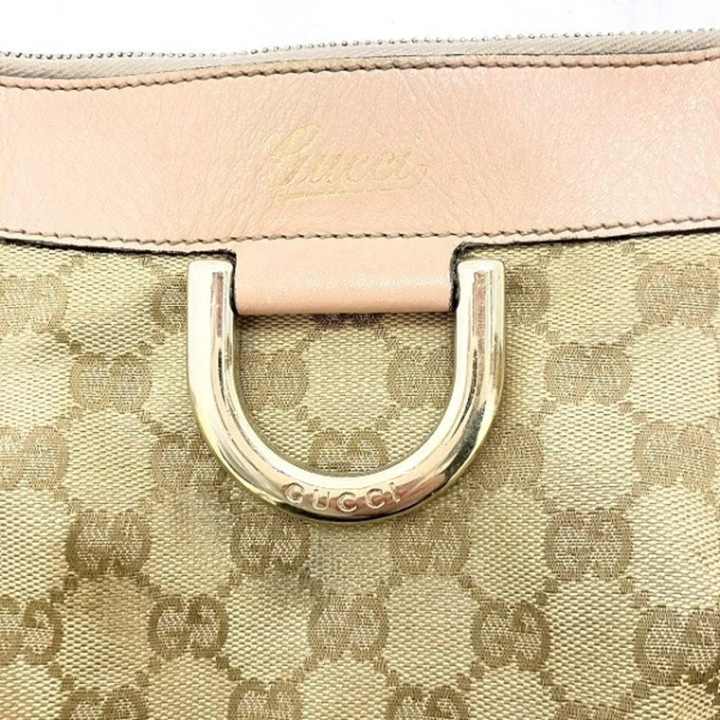 Used Gg Canvas Abbey 203257 Bag Shoulder Ladies (Good)