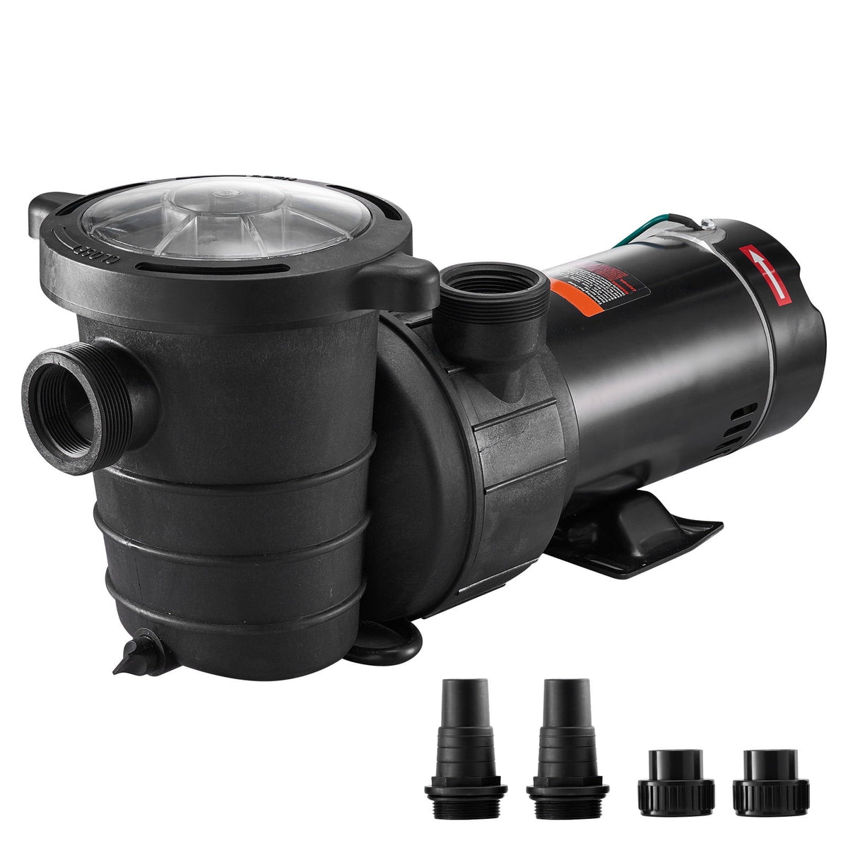Pool Flow, V, In/ Single Certification 1100 Pump, Swimming ETL Security for Ground Basket, Strainer SKYSHALO Pool Pump 5280 Speed Above HP 115 1.5 W GPH Max. for w/ of