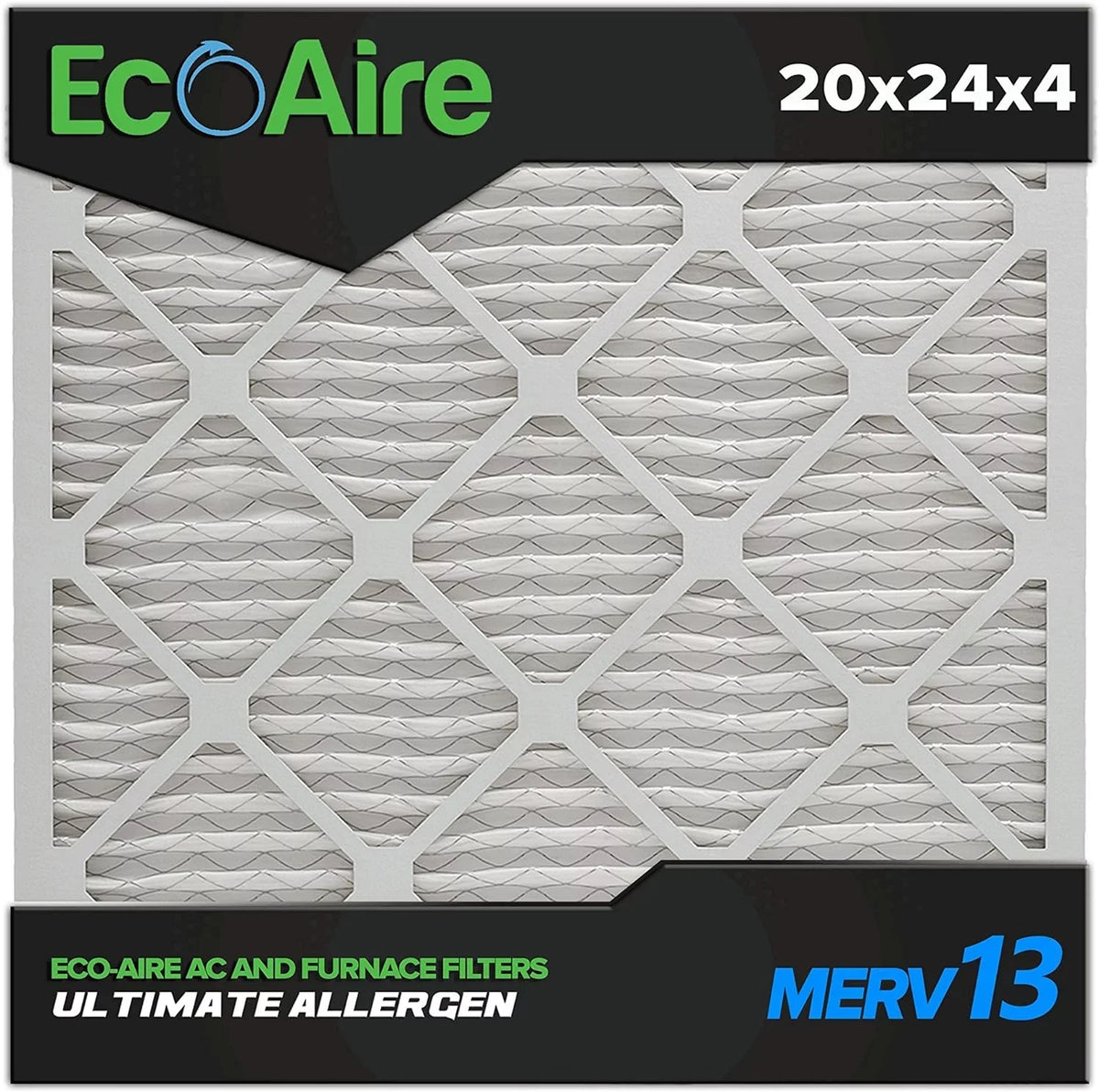 MERV Box X Filter, 13, In Pleated 20 Made X 6, Air The Of 4, 20X24x4 24