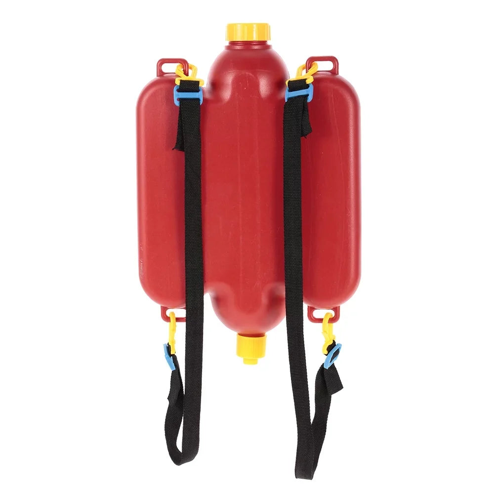 liquid fo Nozzle and Fireman Children Set Toy Gecheer Tank Beach with Toys Extinguisher liquid Blaster Toy Backpack Spraying exterior