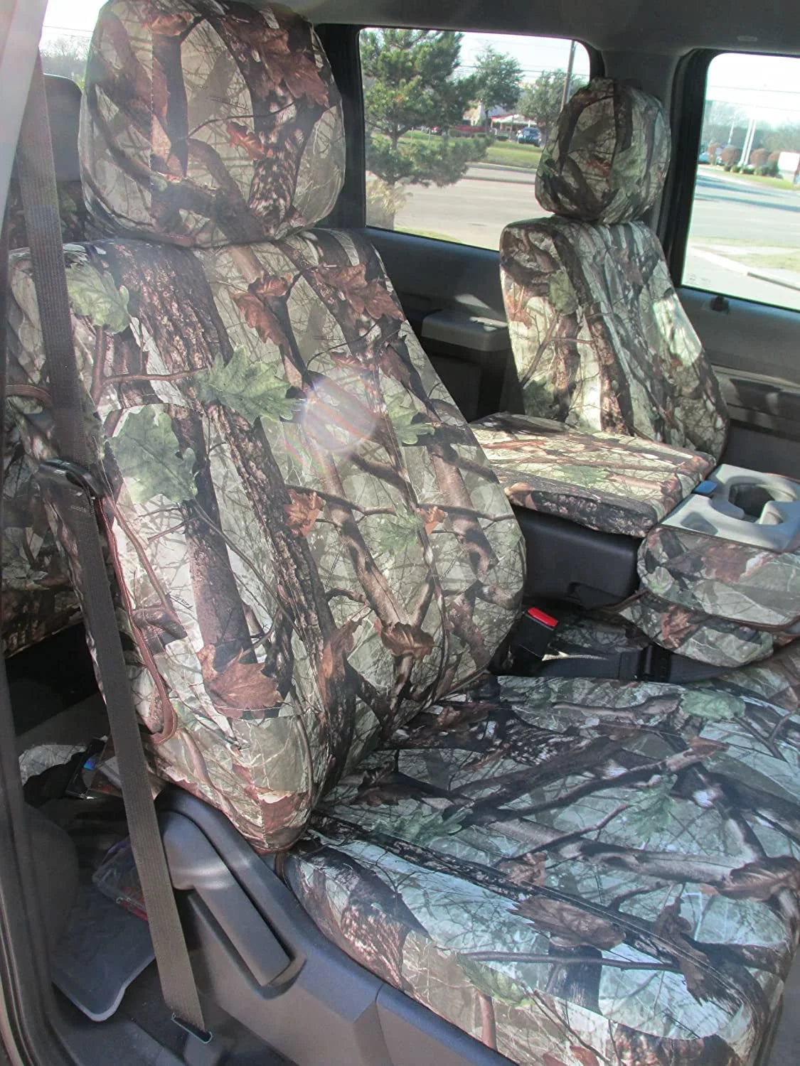 F250-F550 Center in 2015-2021 with and F150 & Front Endura DS1C Seat Seat Bottom 40/20/40 Console Split Camouflage 20 Opening Opening F486 2014 Section