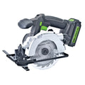 Genesis Glcs2055A 20-Volt Li-Ion 5-1/2-In. Circular Saw With Charger, Rip Guide, And Blade