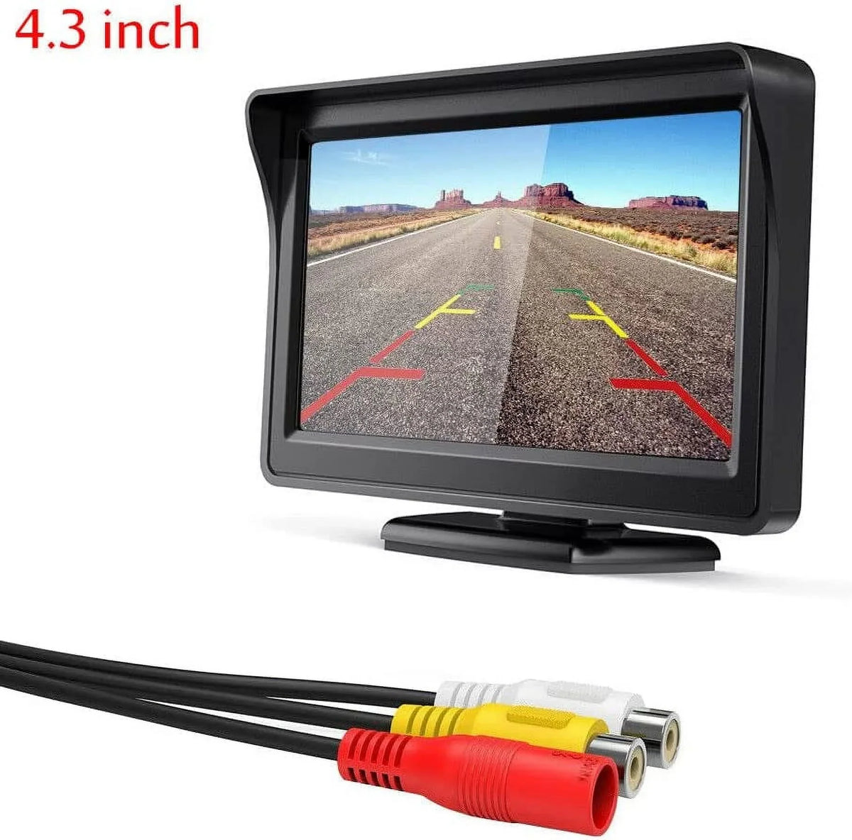 with Bileeko 4.3" Camera System View Car Parking Monitor Rear Backup