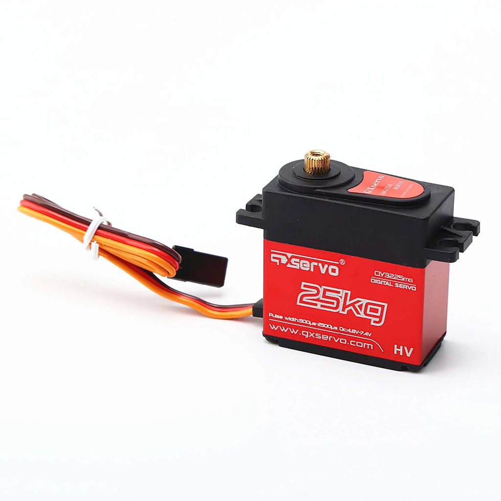 Spirastell Rc Servo,Waterproof 1/10 1/12 2Pcs Dsservo Ds3225 Metal Torque Waterproof 1/10 1/12Boat Helicopter Airplane Car Boat Helicopter Servo Metal Torque Huiop Servo 2Pcs Eryue Qy3225