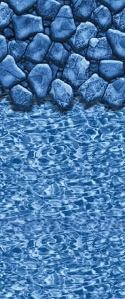 Height SmartLine Liner 54" | 25 Swimming | Unibead Gauge | Swirl Pool Boulder for Round 18'