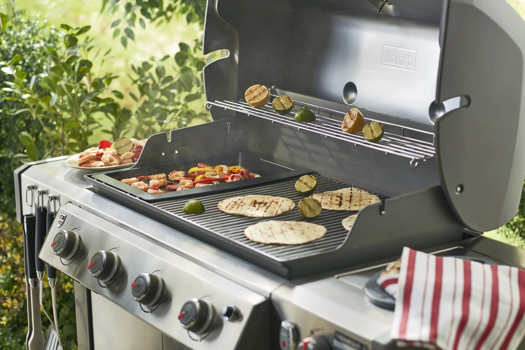 Weber Cast-Iron Griddle For Genesis Ii And Ii Lx 300/400/600 Gas Grill