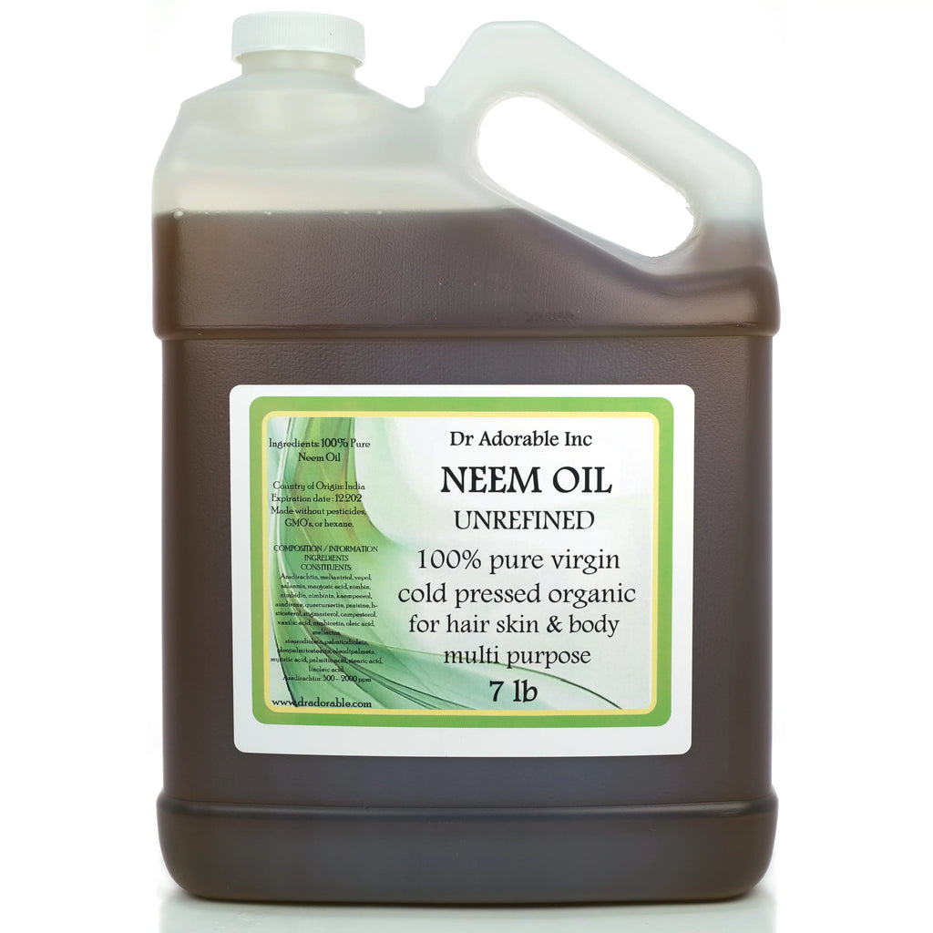Natural lb Pure Cold Adorable Organic Neem 7 - - - Pressed Oil Unrefined Dr. 100%