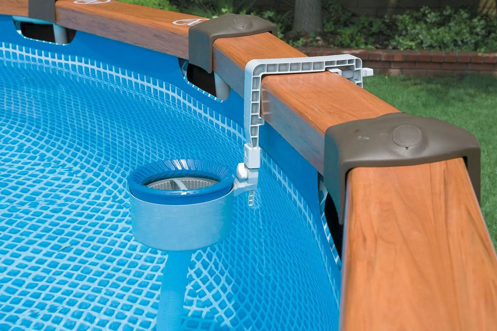 Intex Filter Ground Automatic w/ Pump Sand Skimmer Above Intex Pool Bundled
