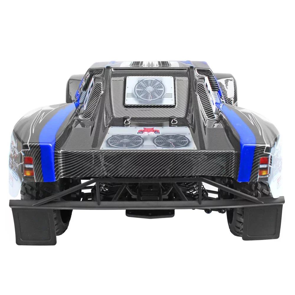 Redcat Racing Blackout Sc Brushed Electric Motor Rc Short Course Truck, Navy