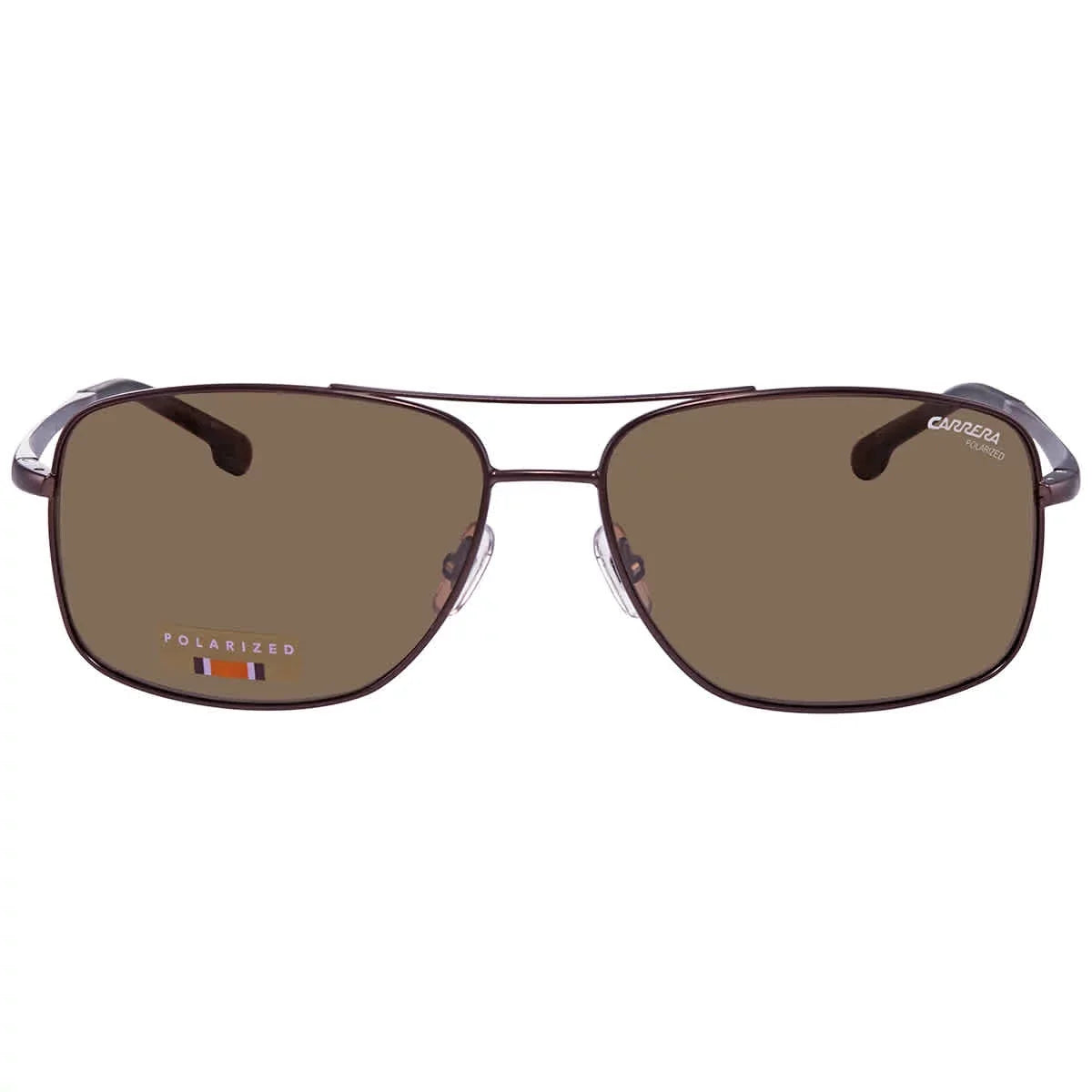 Carrera Polarized Bronze Rectangular Men'S Sunglasses Carrera 8040/S 009Q/Sp 60