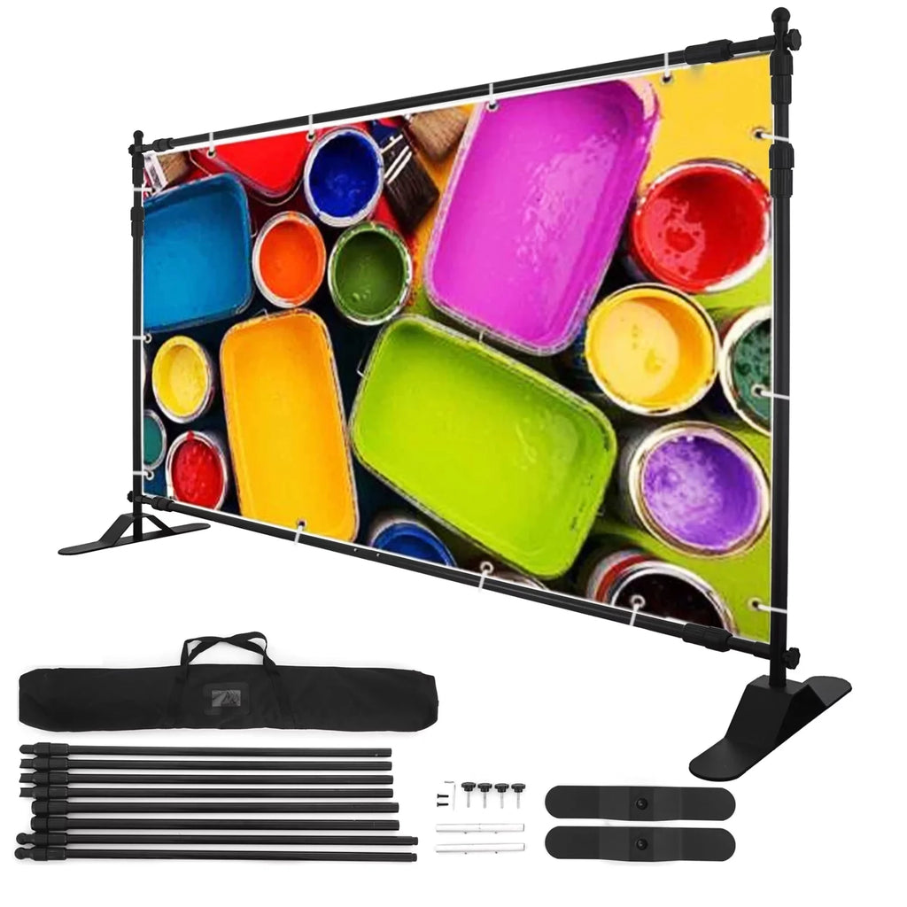 Kit, Backdrop 10 Stand Support Banner Stand Large Stand Banner x Photography 8ft SHZOND Background