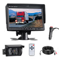 Backup Reverse IP67 RVs CA711 7’’ Rearview Cam TOGUARD Back Trucks, Night LCD Vans, Waterproof Cars, Monitor for Camping View IR Vision Rear up with Kit, Vision Camera with Night
