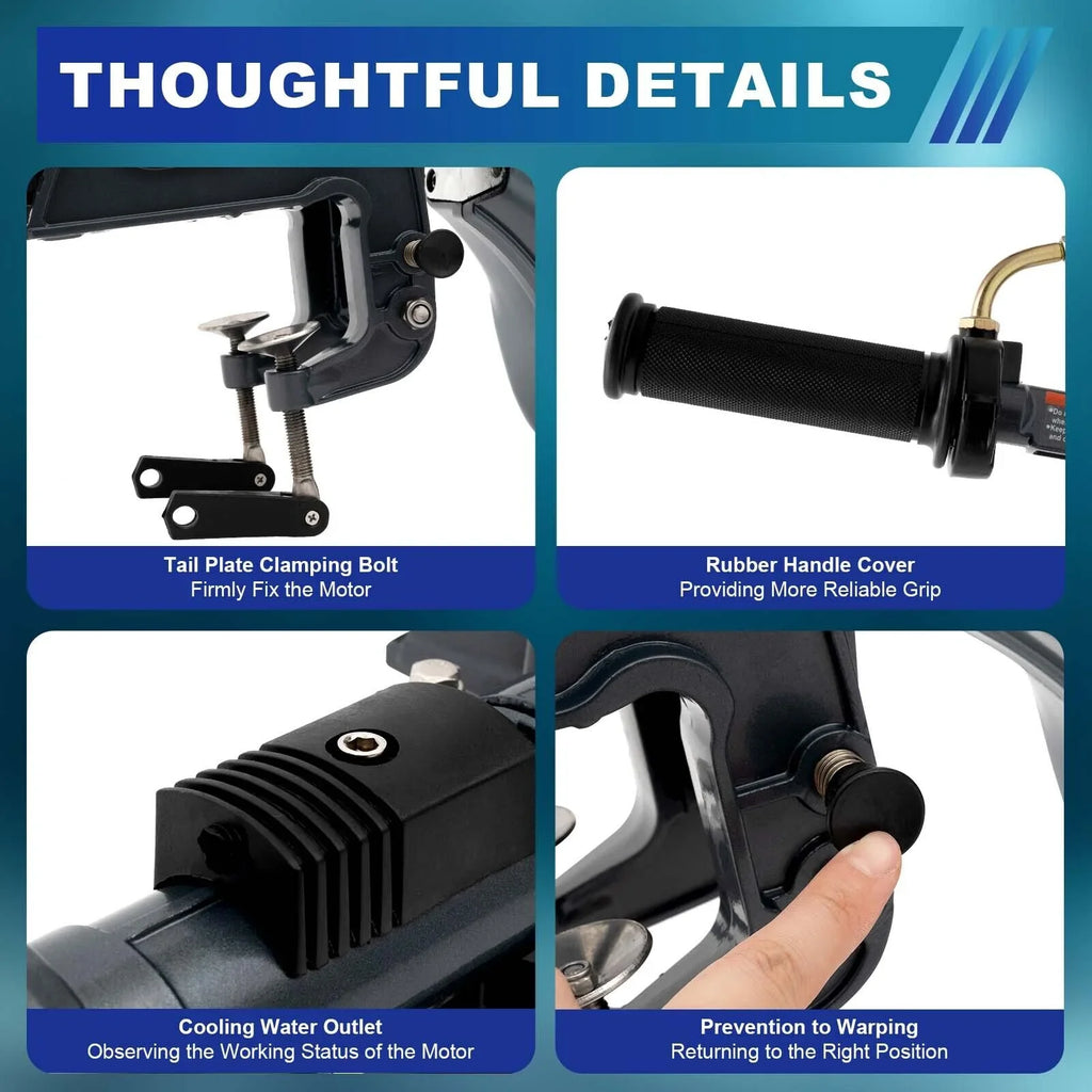 Motor Engine Engine Cooling Duty Stroke 2 Boat liquid System Heavy 3.5HP Outboard