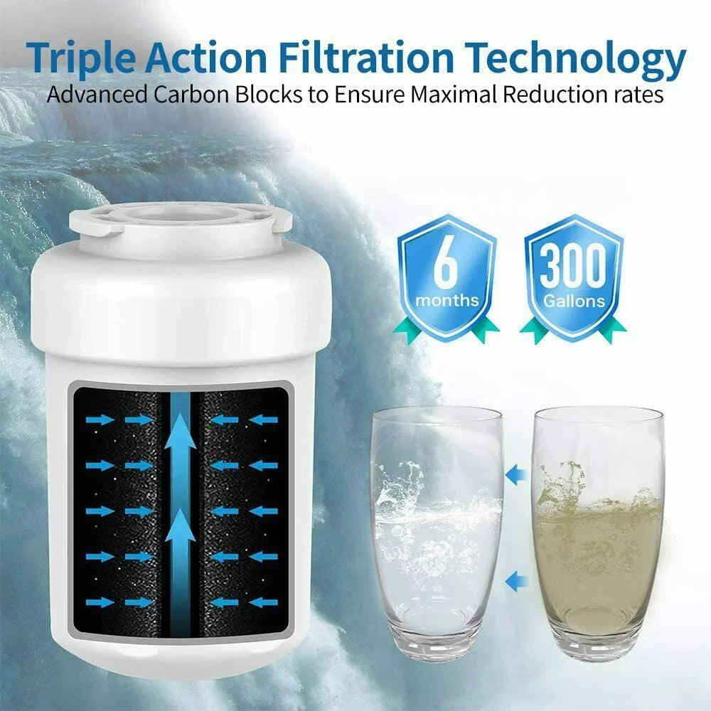 Replacement Refrigerator MWFINT, SmartWater for ,Compatible liquid PCS Filter GWFA with Fridge 6 liquid MWFP, MWFA,GWF, MWF, MWF Filter