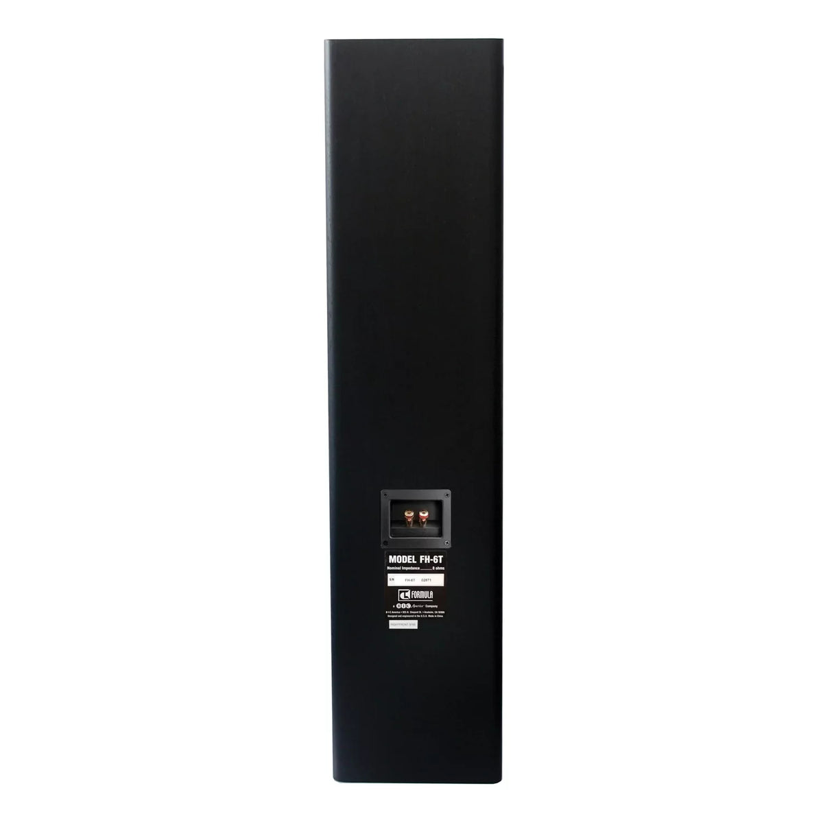 2-way Slim Fh-6t Speaker Fh-6t America 400-watt 6-1/2-inch Dual Tower Formula Bic Series