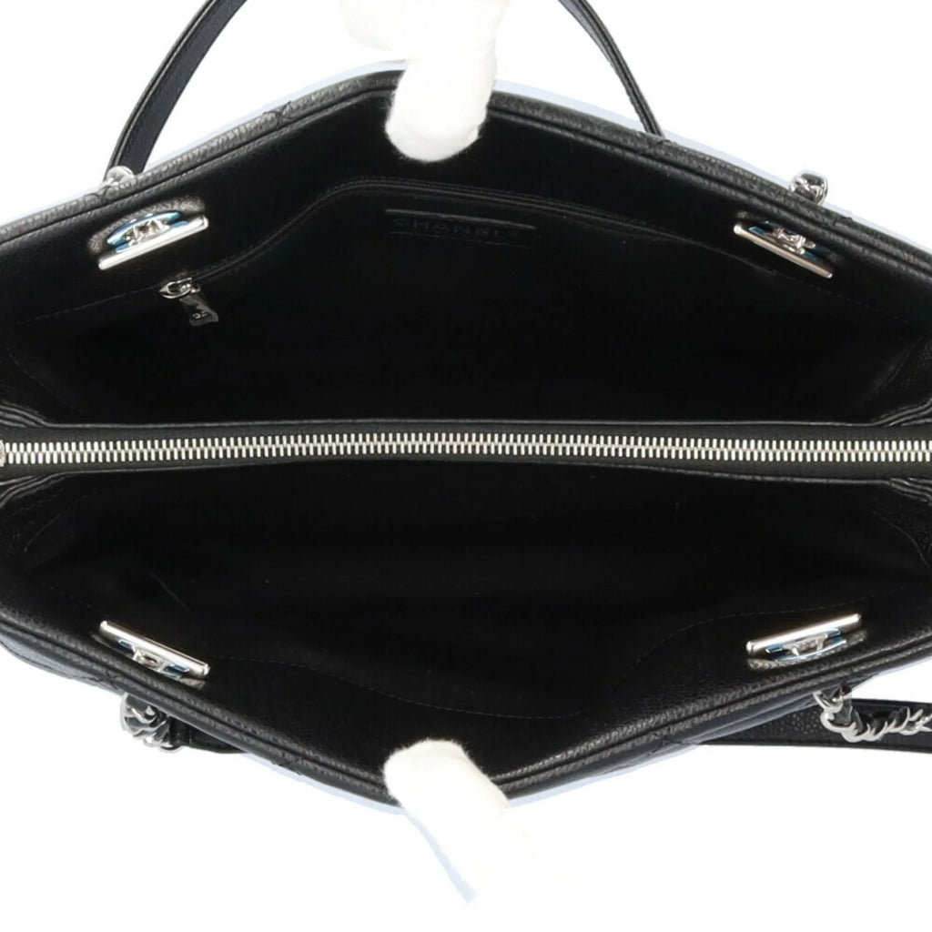Shoulder A67294 Caviar Bag Skin Matelasse Cocomark BRB10010000013230 Pre-Owned Women's (Good) Chain Black