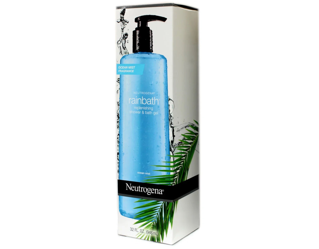 Gel Mist, Ocean Pack oz, Bath And Neutrogena Replenishing Rainbath Shower 6 32