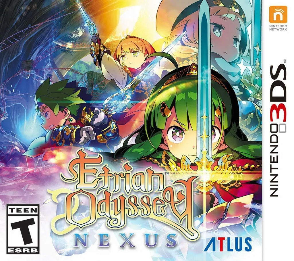 RPG Nexus NEW Etrian - Nintendo Edition Art Launch 3DS Book] [2DS - Odyssey