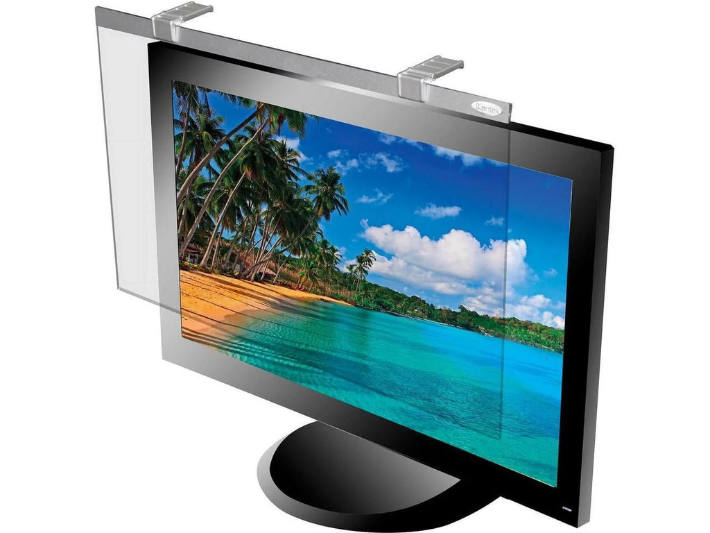 Widescreen Resistant Filter 20" LCD Scratch Silver For Protective Monitor Kantek -