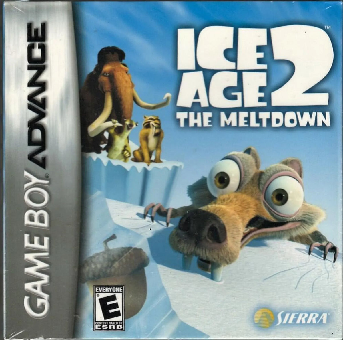 Advance-0020626724456 GBA Boy Ice Version) Factory 2 US (Brand Age New Sealed Game