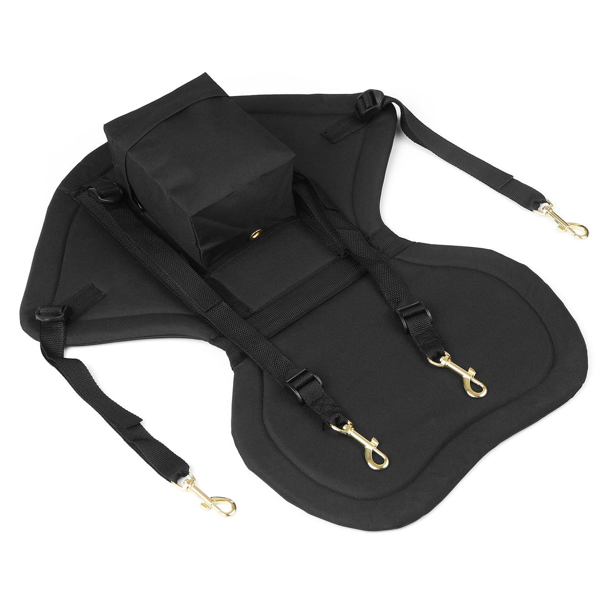 Lixada Water Repellent Children Kayak Seat With Back Support Kids High Back Canoe Seat Boats Cushioned Seat Pad For Watersports