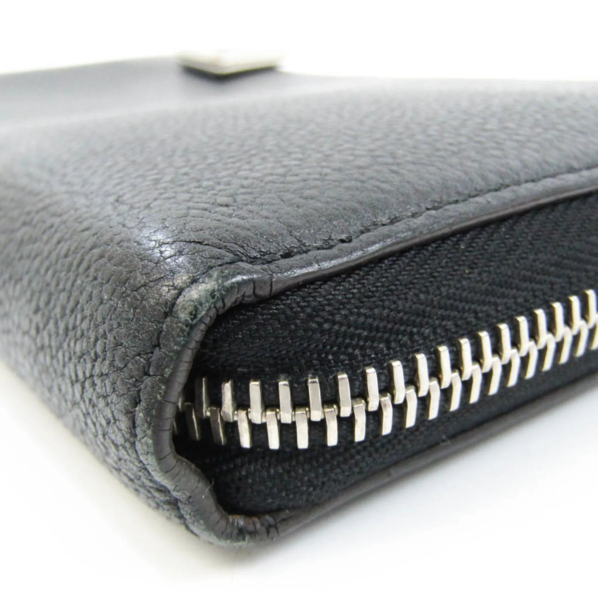 Pre-Loved Louis Vuitton Portefeuille Comet M60146 Women'S Veau Cachemire Leather Long Wallet (Bi-Fold) Noir (Good)