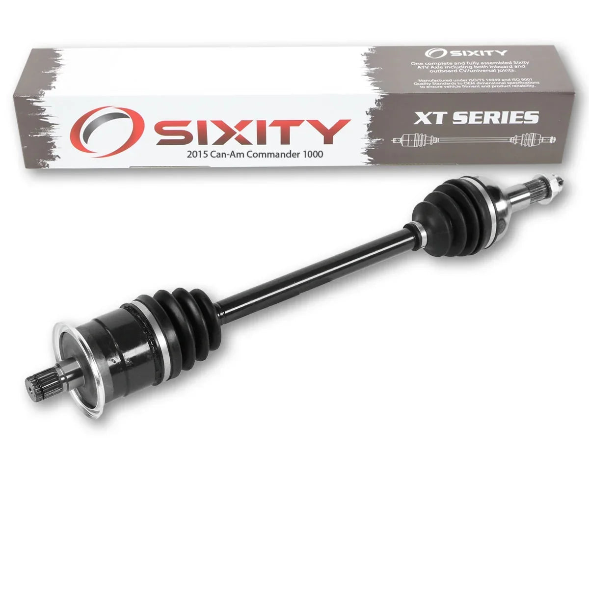 Sixity Xt Rear Left Axle Compatible With Can-Am Commander 1000 2015 - Std Dps Xt Xt-P 4X4