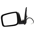 View W/Heat No Camera Fits 08-13 Side Driver Rogue Left Mirror Textured Power