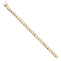 Men Gold Jewelry | - Yellow | for 8" Weight Bracelet Men’s | 14.7 Bracelets for Chain Cuban Link Gift Women 14k 14KY Elegant and Gold