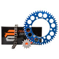 Primary Drive Alloy Kit & X-Ring Chain Cerulean Rear Sprocket For Yamaha Yz250Fx 2015-2022