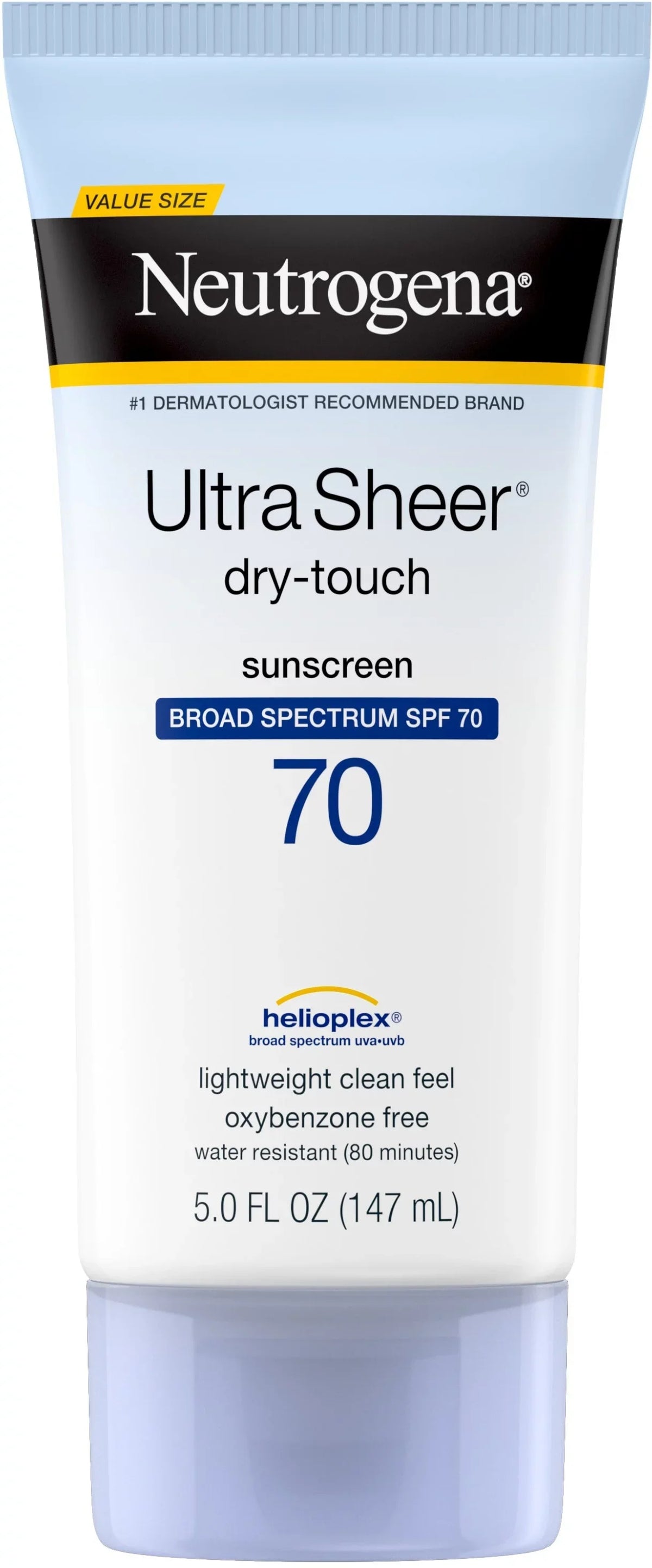 1 oz - Pack Sunscreen Neutrogena Spectrum fl. Lotion, Dry-Touch ea Ultra 5 UVA/UVB, 6 70 Broad Sheer SPF