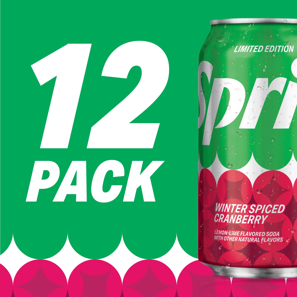 Cranberry oz, Soda Cans Spiced 12 Pop, Sprite Pack 12 Winter fl