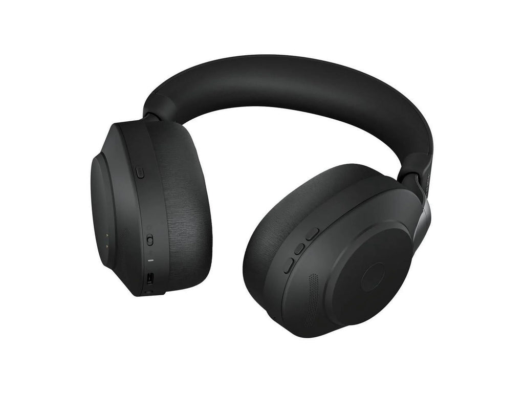 Battery Calls Wireless Life, Noise Bluetooth UC Advanced Cancelling Headphones Wireless Headphones 85 Music, Headset Hours for with Link380a, Stereo, and of Evolve2 37 Jabra Black -