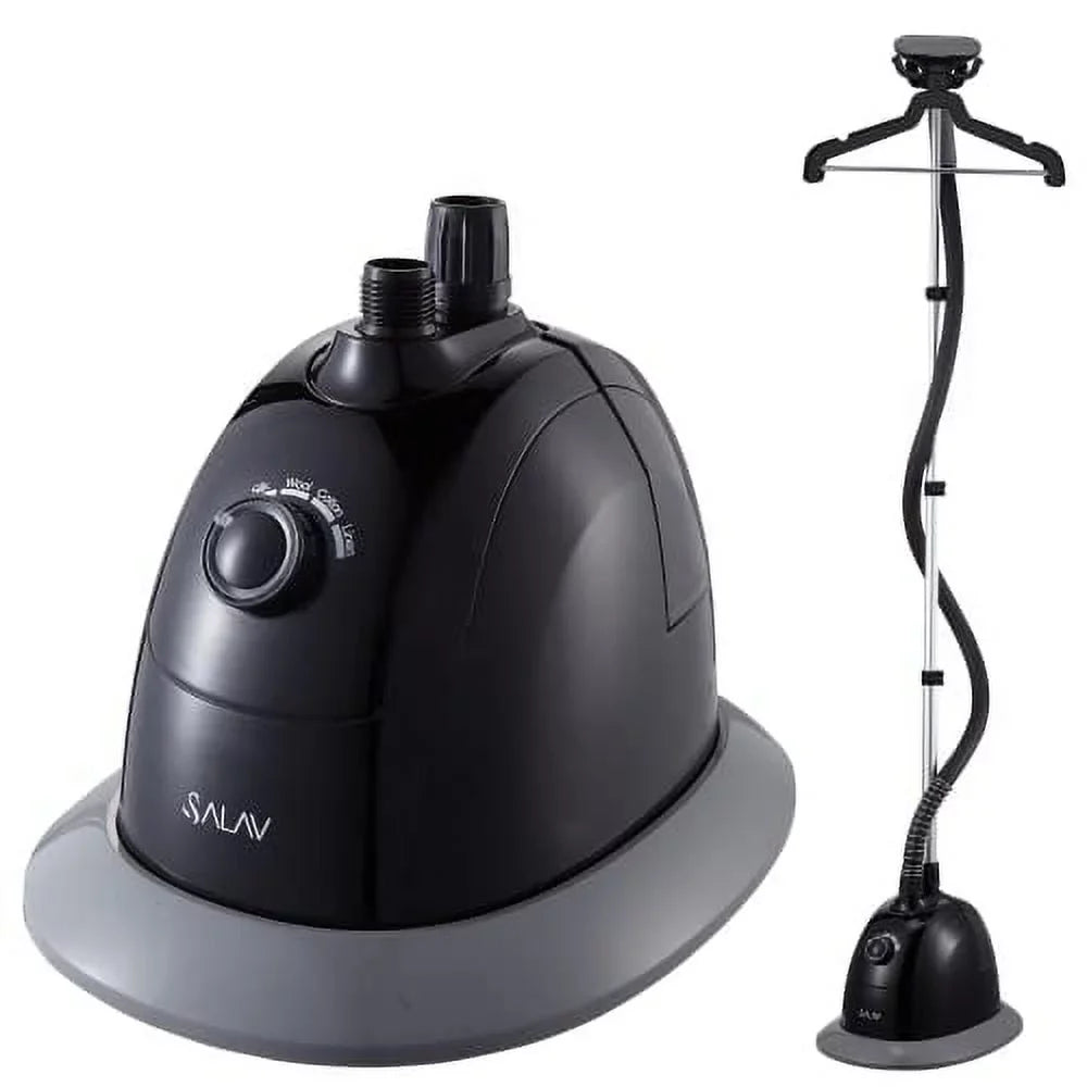 Garment Swivel Steam and Multi-Hook Standing Full-dimension Black GS34-BJ Settings, SALAV with 360 4 Hanger 1500W Steamer