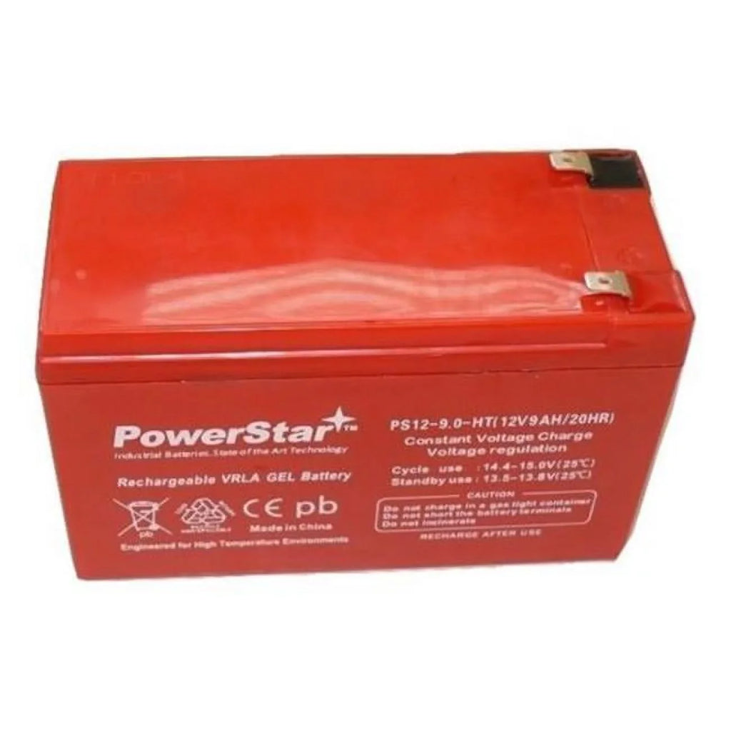 Powerstar Ps12-9-Ht High Temp Replacement Aqua-Vu Batt9Ah 12-Volt 9-Amp Gel Cell Battery
