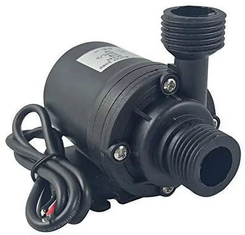 Dc 24V Brushless Water Pump 1/2'' Male Thread Centrifugal Submersible Pump 800L/H 210Gph 4M/13Ft For Fountain Solar Panel Pond Aquarium Water Circulation System