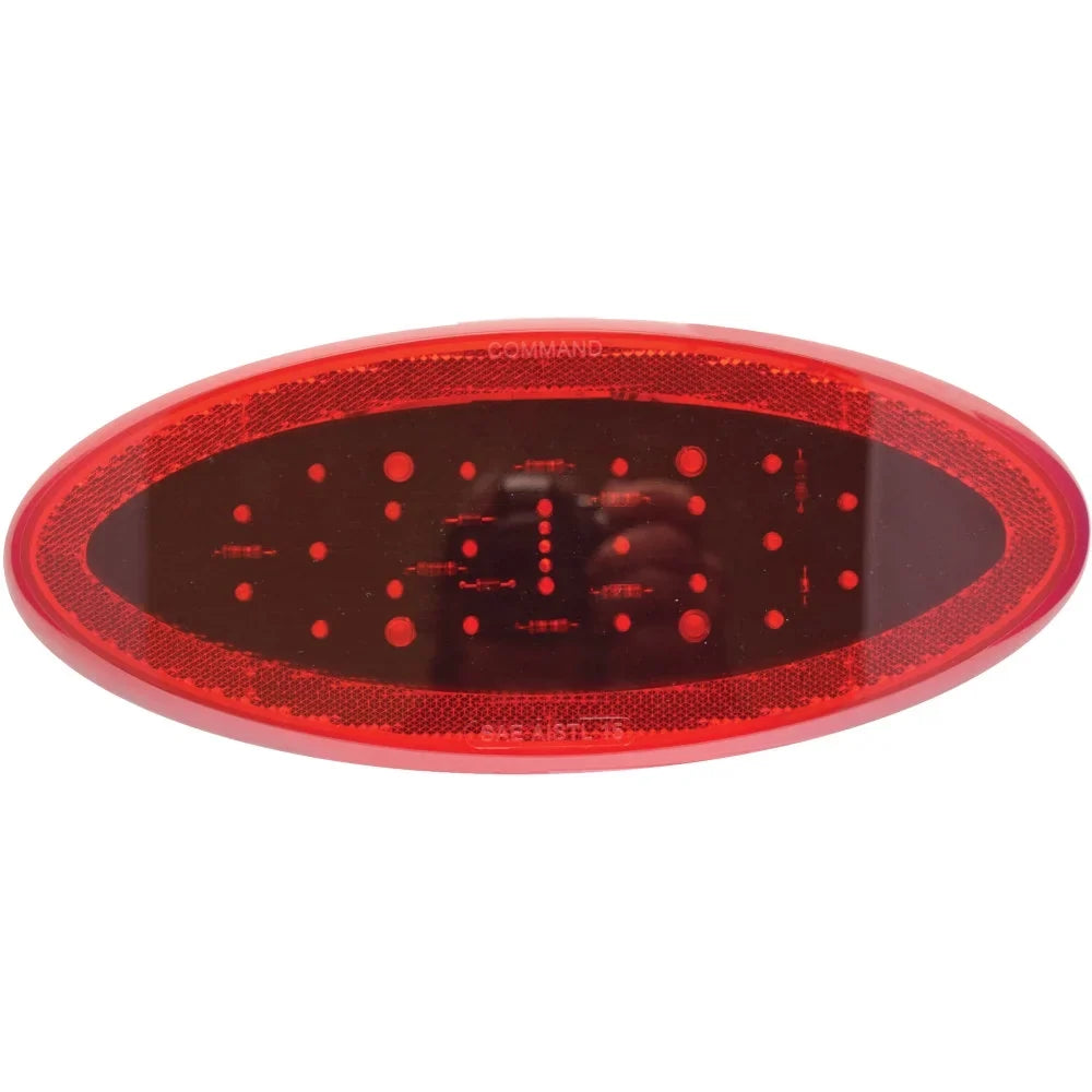 LED Unlimited 003-85 Mount Oval Only Light - Elliptical Fasteners Stop/Tail/Turn Surface Light