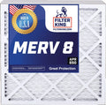 Actual .75" x | x Filter 8 MERV 20.5 | Filters A/C dimension: USA Air Pleated Filter | 12x21x1 King HVAC 11.5 Furnace IN MADE | 3-PACK