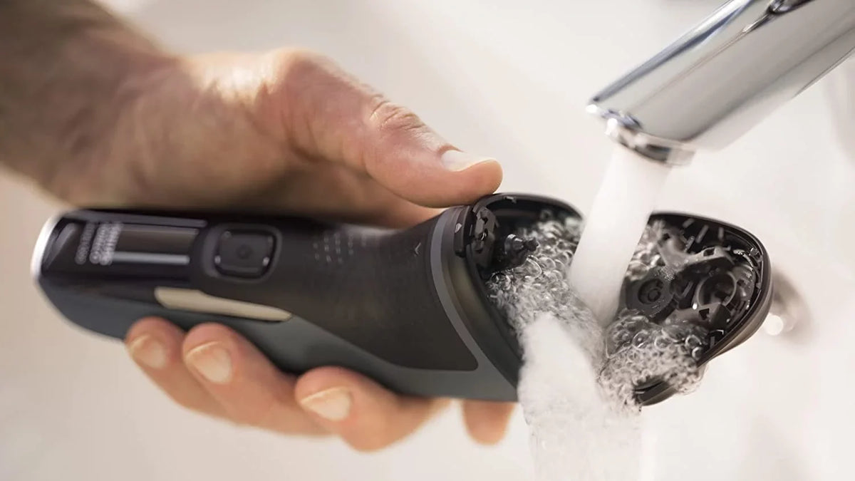 Norelco Shaver with Philips Grooming Trimmer Pop-Up Electric Rechargeable Men, for Shaver Mens S1211/81