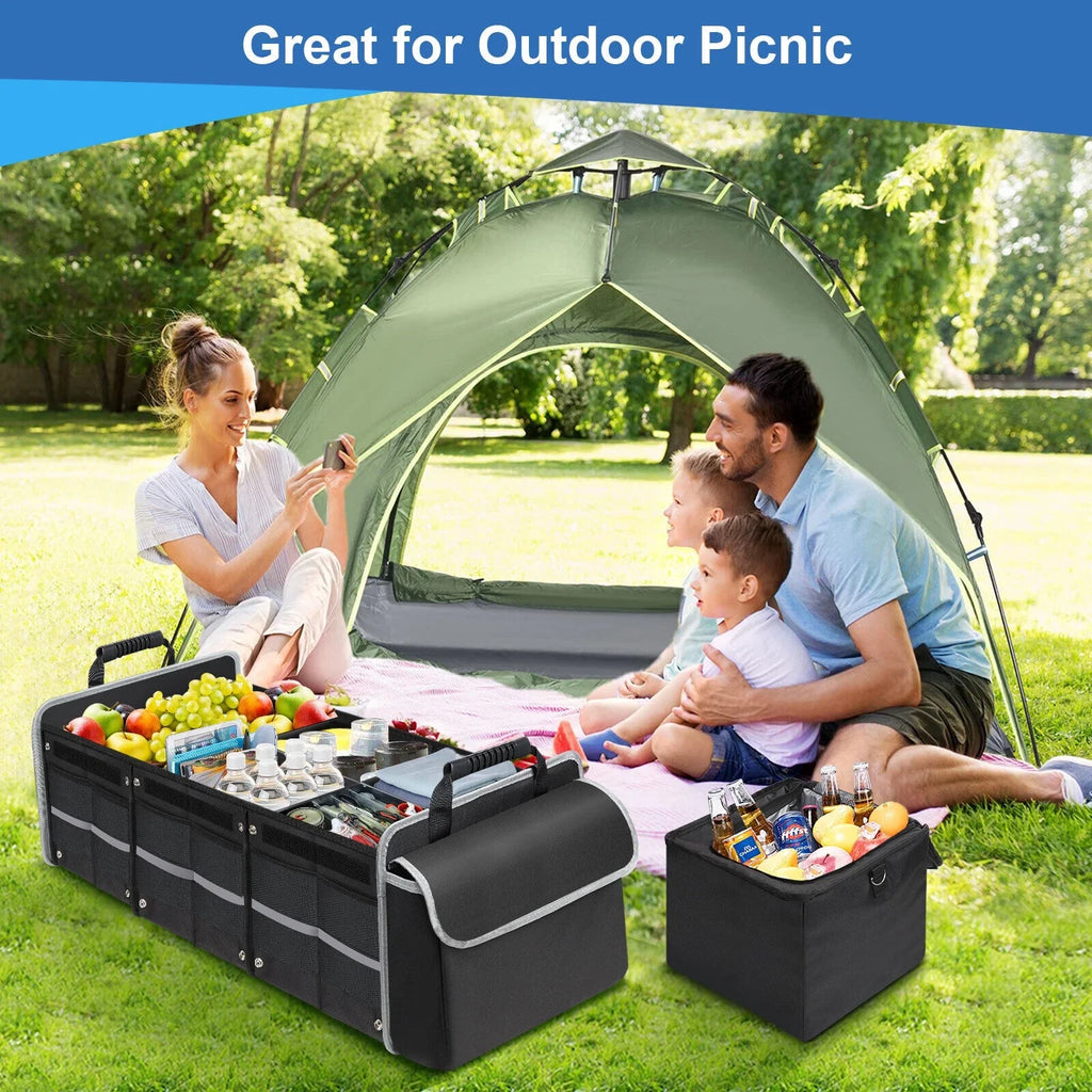 Trunk Cargo Container Compartment Storage Multi US Truck for Car SUV Organizer