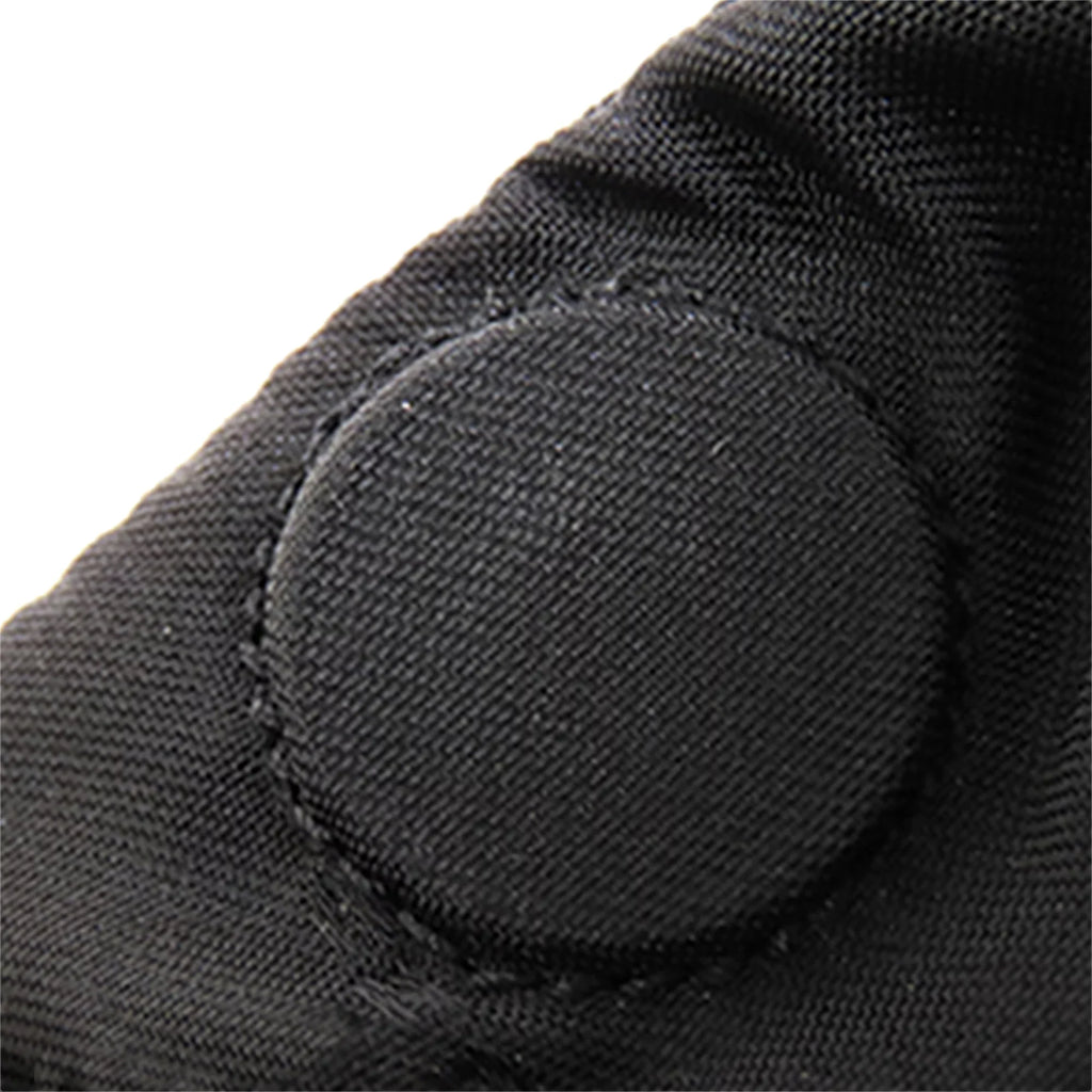 Black Baguette Authenticated Pre-Owned Fabric Satchel (Good) Nylon Convertible Unisex Stripes Fendi