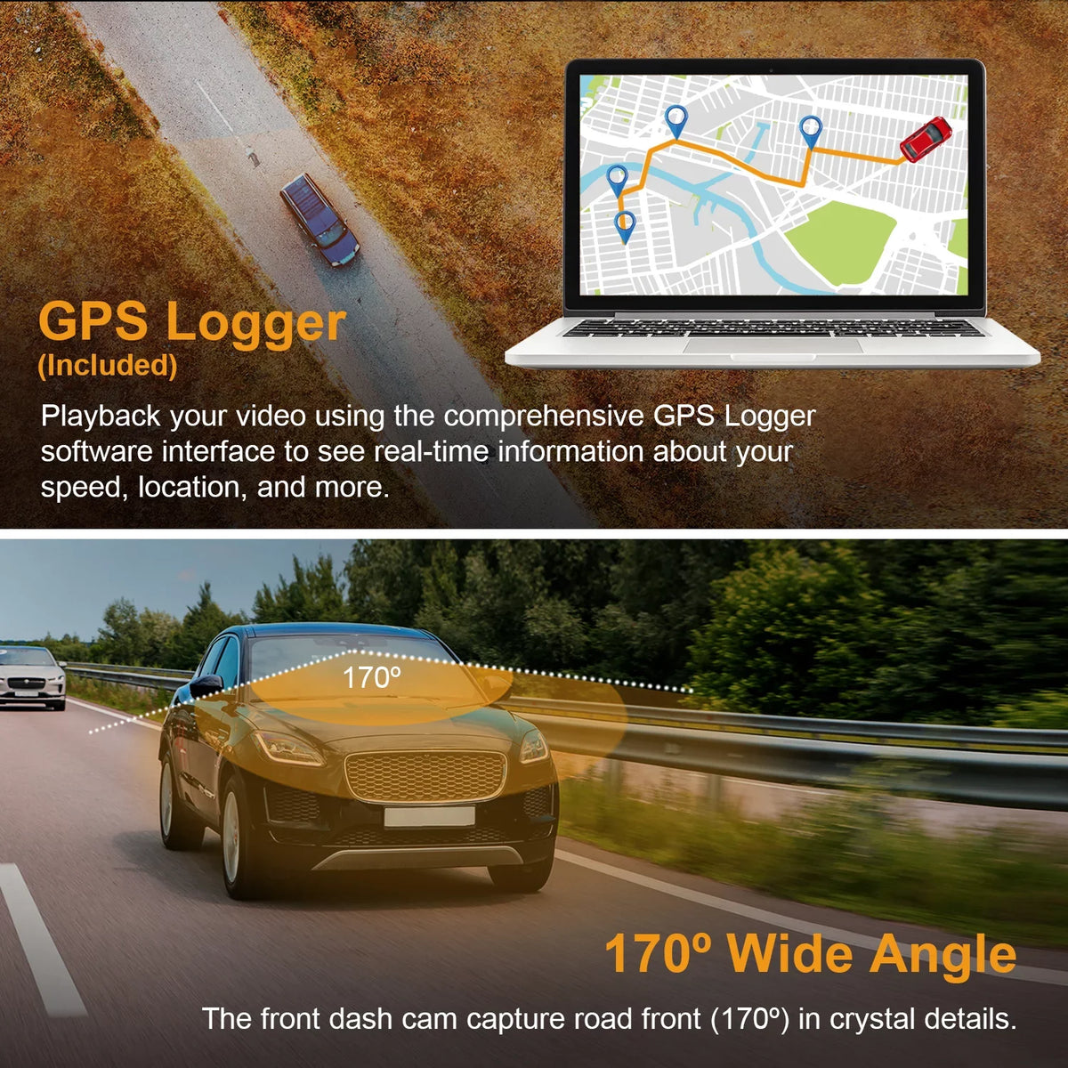 Mirror M2 Smart Rexing ADAS with Cam Dash BSD