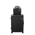 and Piece Expandable 2 Luggage MKF Mia Collection by Handles with K. Wheels Tulum Spinner Set