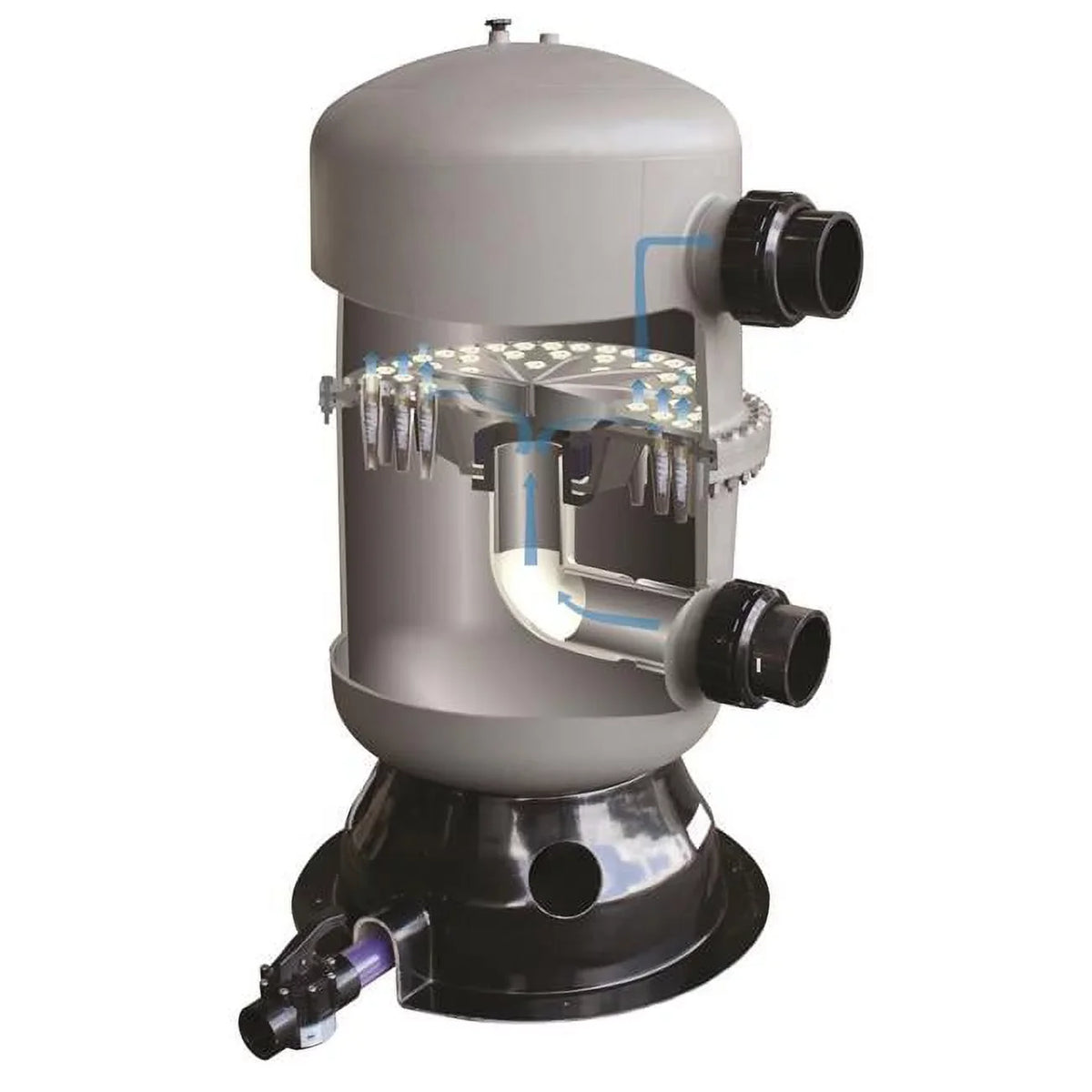 4 Approved in. Filter NSF Commercial Centrifugal Multicyclone 70XL