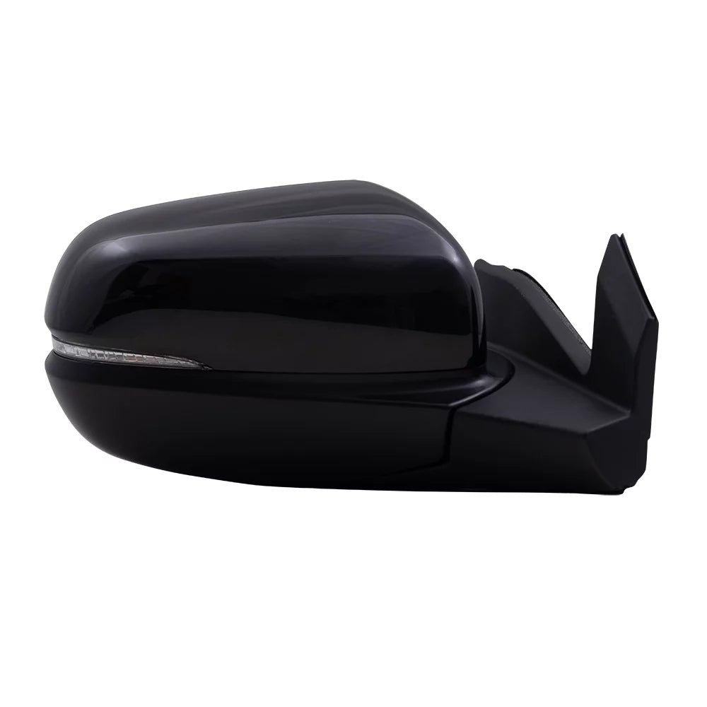 Heat-Signal Memory-Auto Passenger Without With Power Black Brock Camera View Aftermarket Paint Mirror Assembly Door Folding Right Dimming-Side Replacement To Manual Match