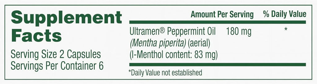 Irritable 12 First Syndrome Relief Small Bowel Purified Capsules Oil Timers IBgard (IBS) for Gas Good Peppermint Ultra Bloating Box 90mg for