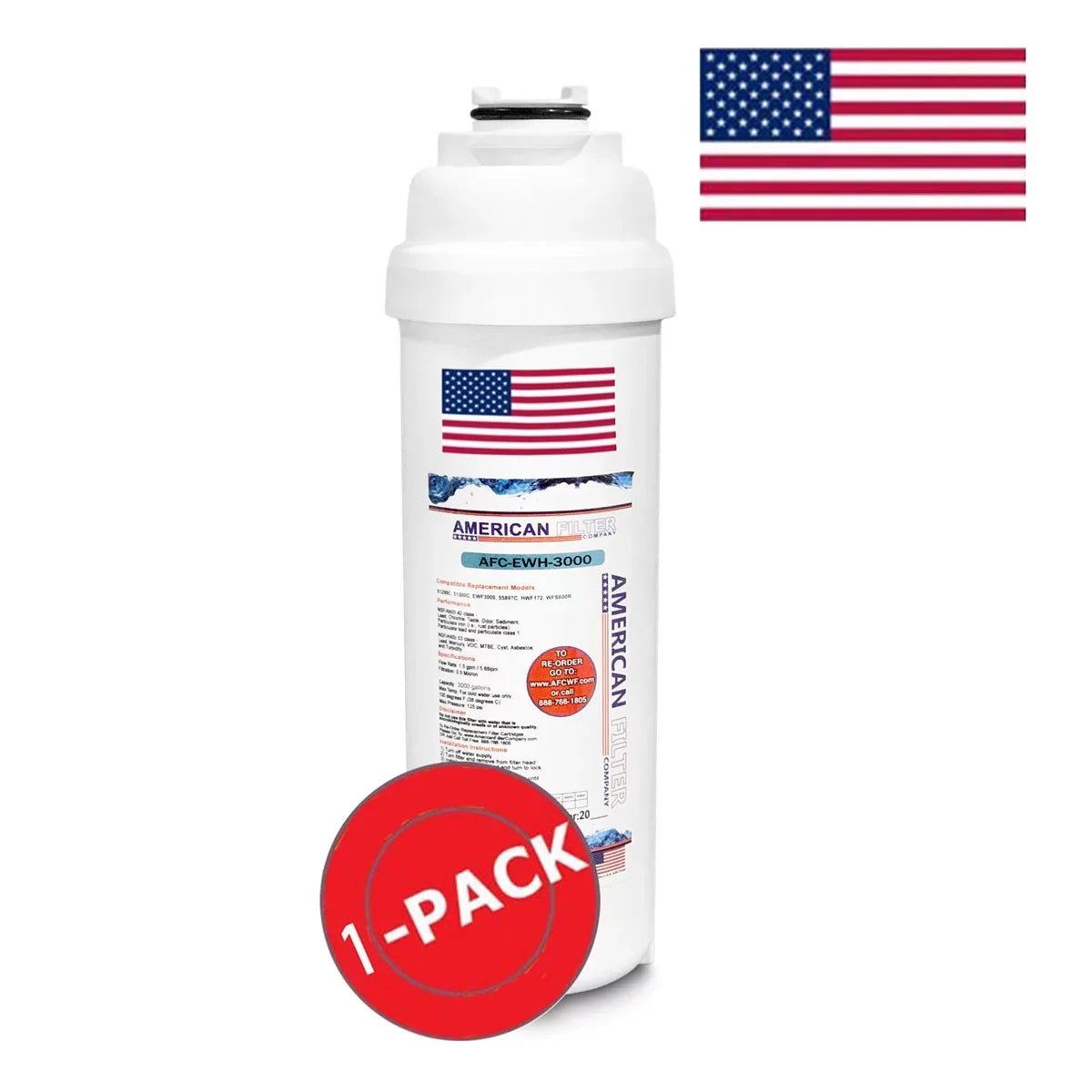 AFC-EWH-3000 , Compatible - U.S.A. - Filters Filter 1 Made in , AFC # LVRCGRNTL8WSK Model Brand , liquid with