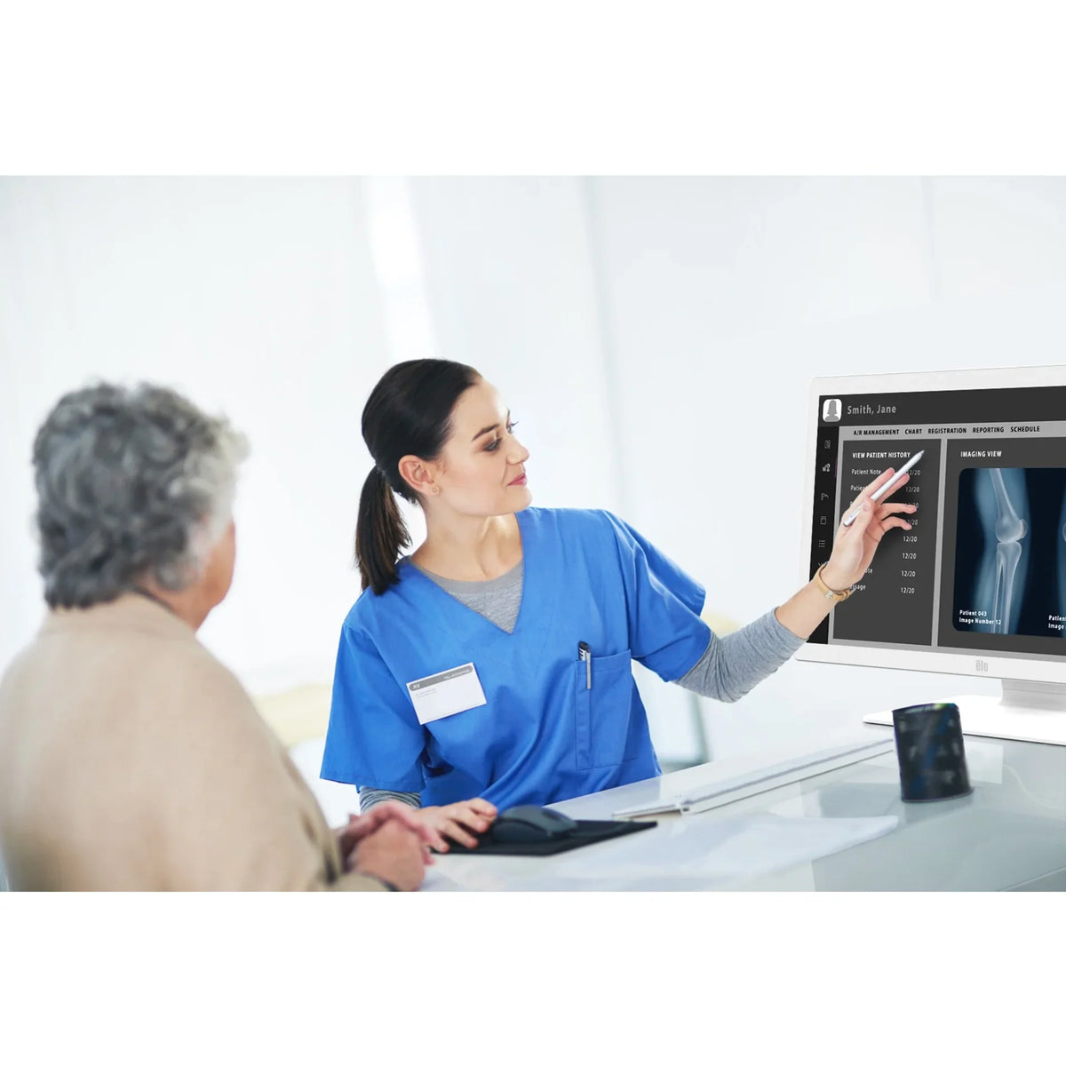 '- Projected LCD Class - ms Transistor -... - 1024 Point(s) Monitor - - 10 Nit 250 - Film Million 14 Colors 19" - Elo Capacitive 5:4 1280 Multi-touch 1903LM - - Thin Touchscreen 19" 16.7 x Screen (TFT)